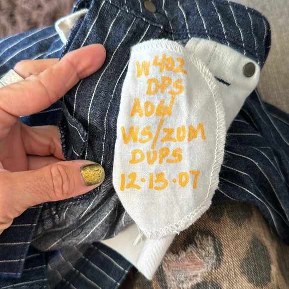 Hudson blue pinstripe denim jeans size 27 - Picture 11 of 12